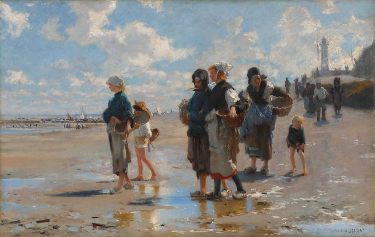 Partenza per la pesca da John Singer Sargent