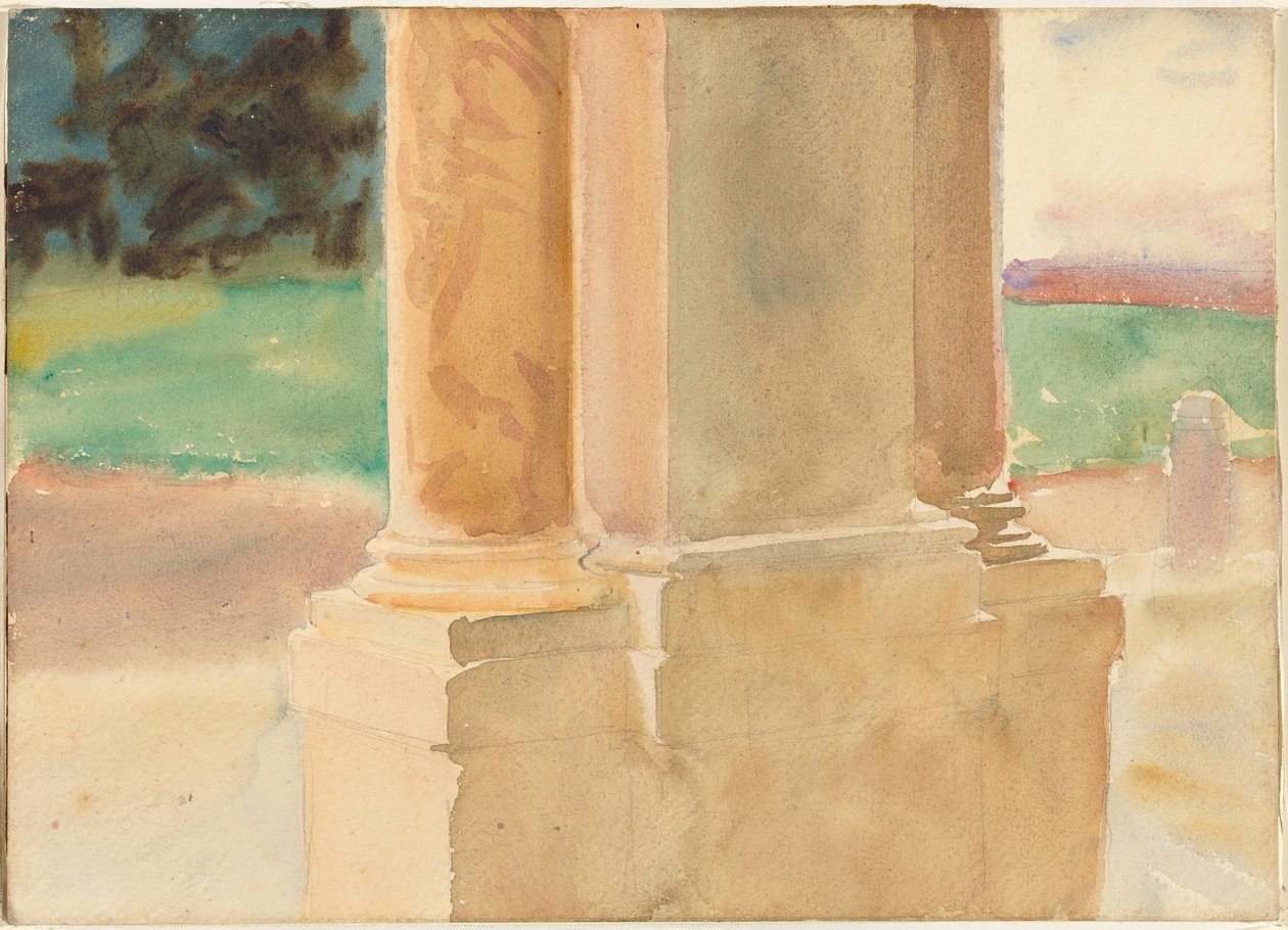 Frascati, studio architettonico da John Singer Sargent