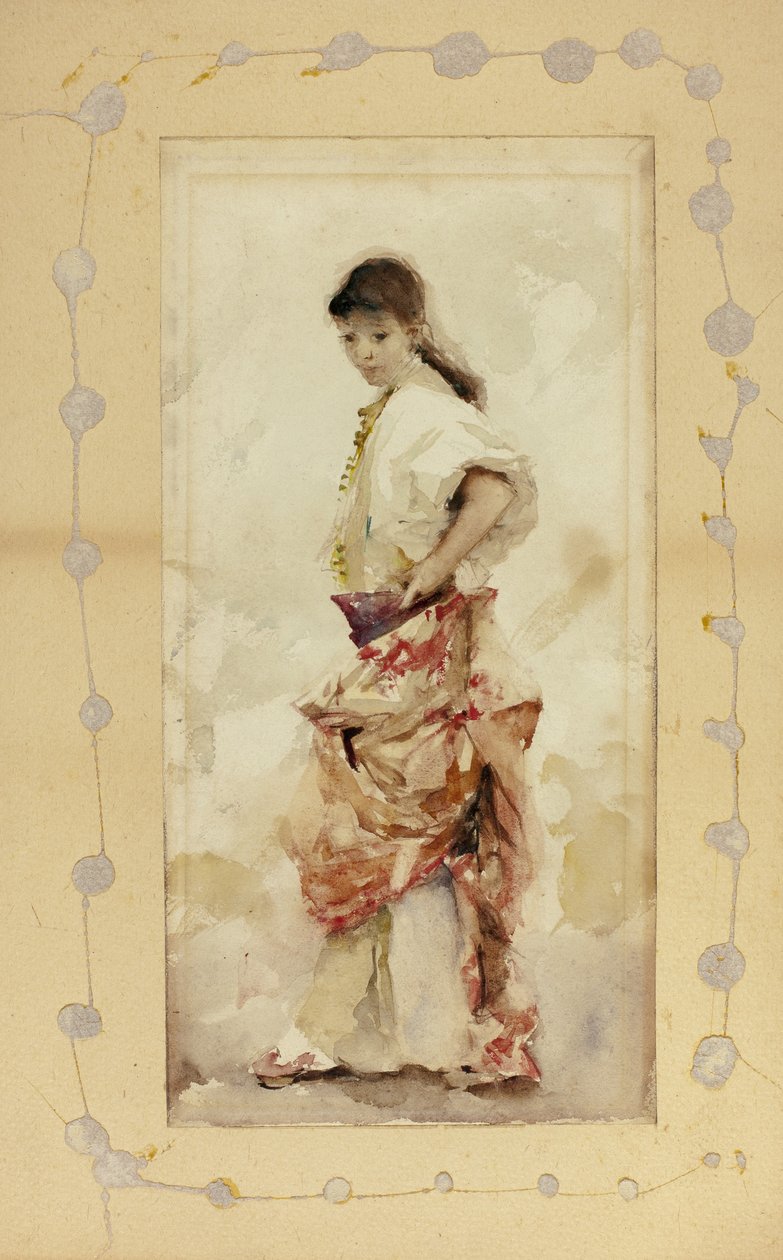 Ragazza in costume spagnolo da John Singer Sargent