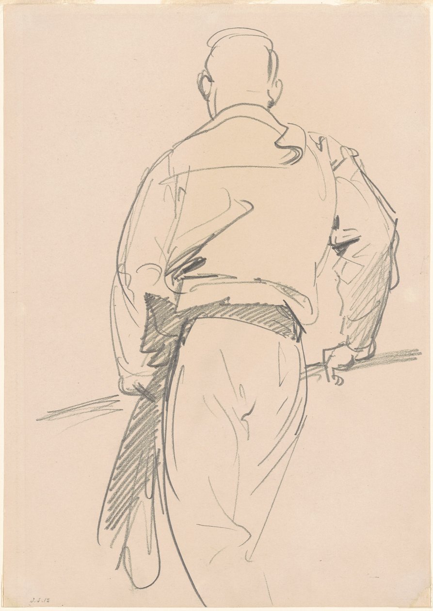 Gondoliere, Venezia da John Singer Sargent