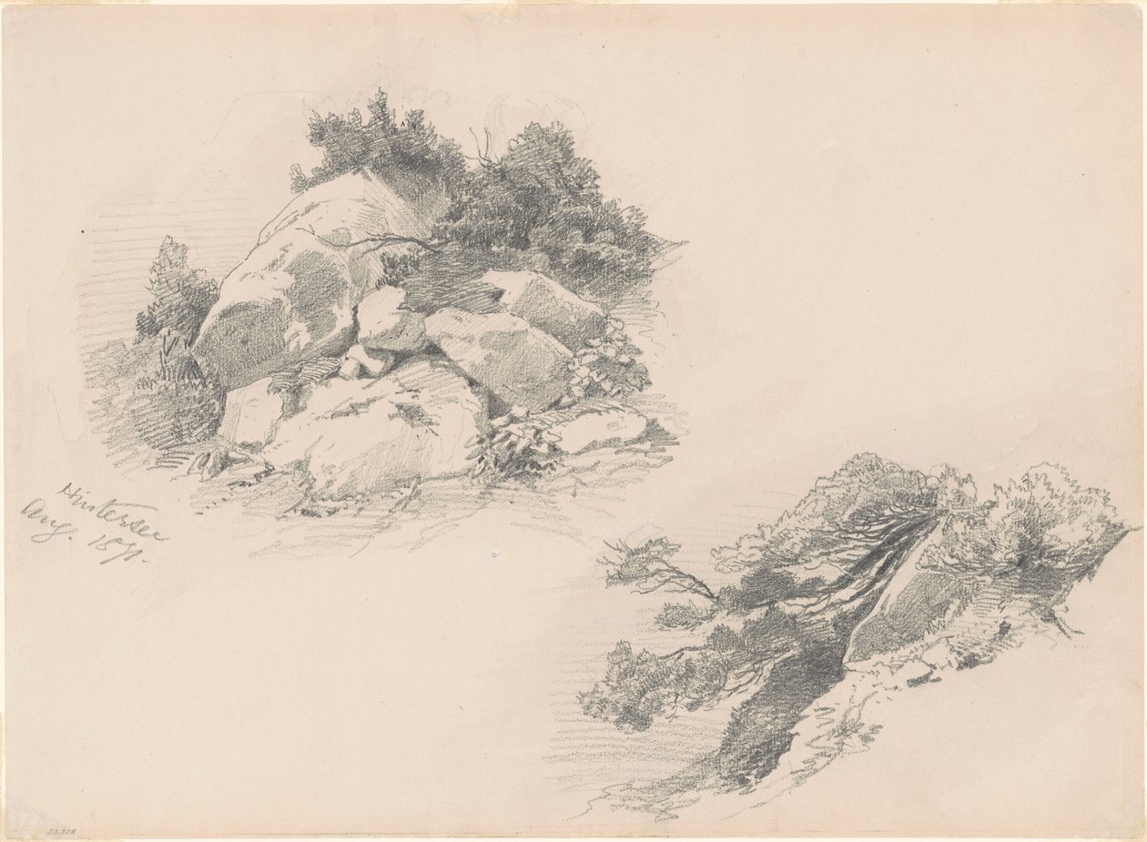 Hintersee, Germania, 1871 da John Singer Sargent