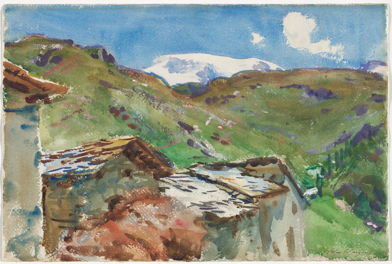 Nel Tirolo austriaco da John Singer Sargent