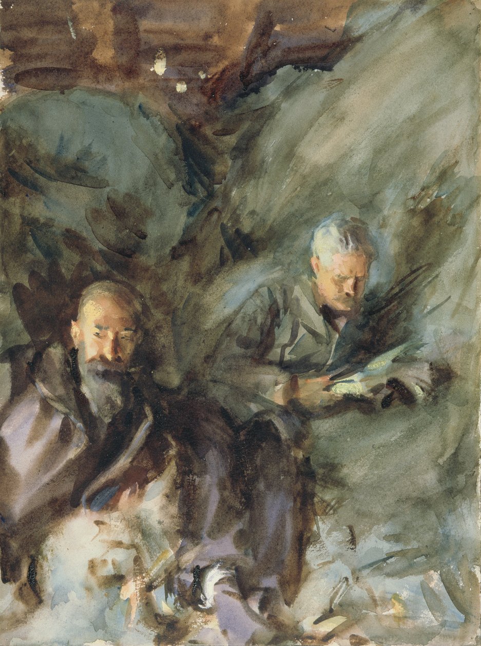 In un fienile, c.1904-07 da John Singer Sargent