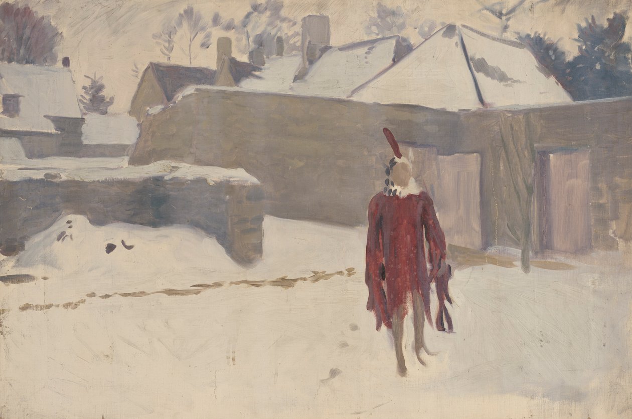 Omino nella Neve da John Singer Sargent