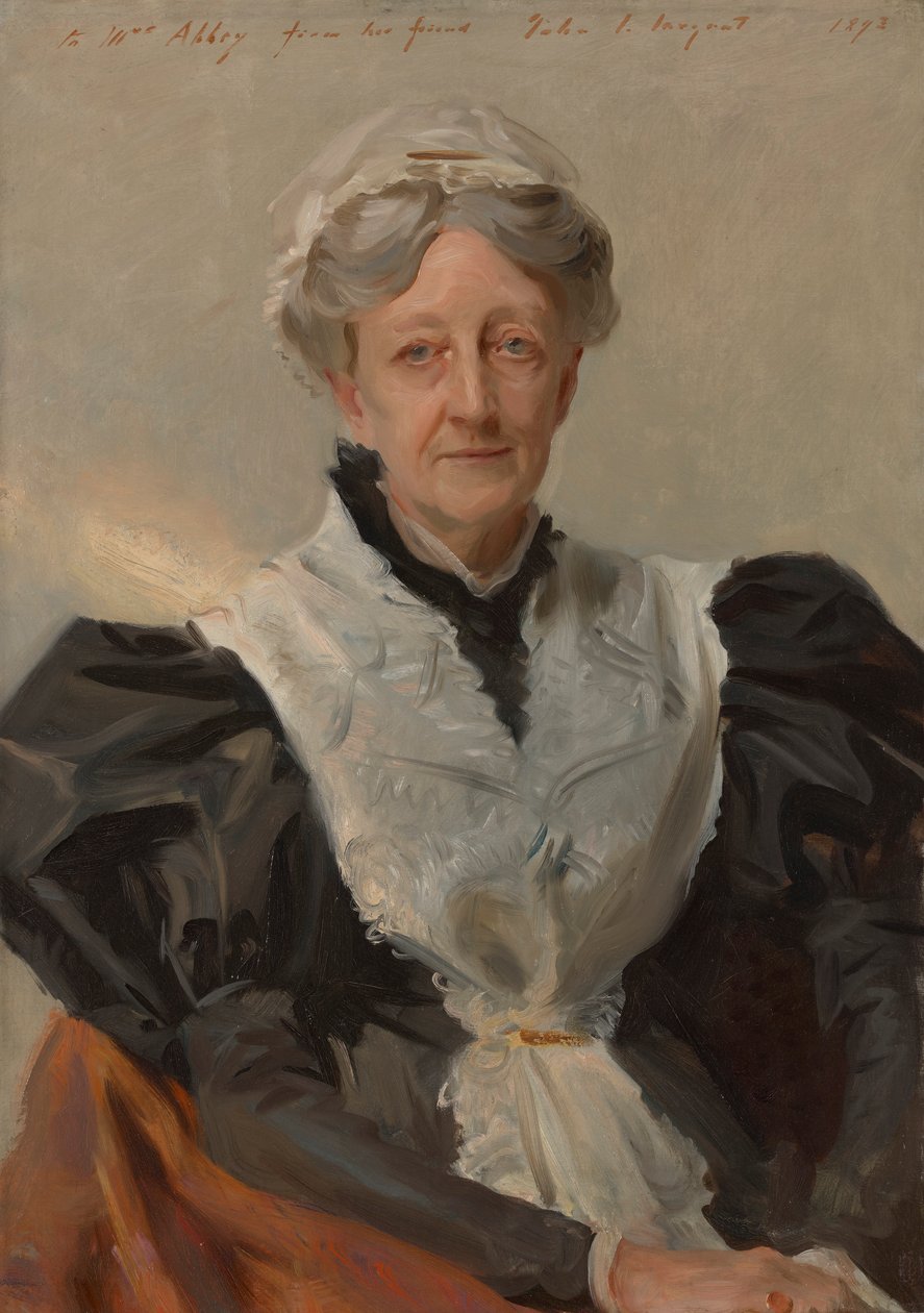 Mary Eliza Mead (nata Mary Eliza Scribner, 1822) da John Singer Sargent