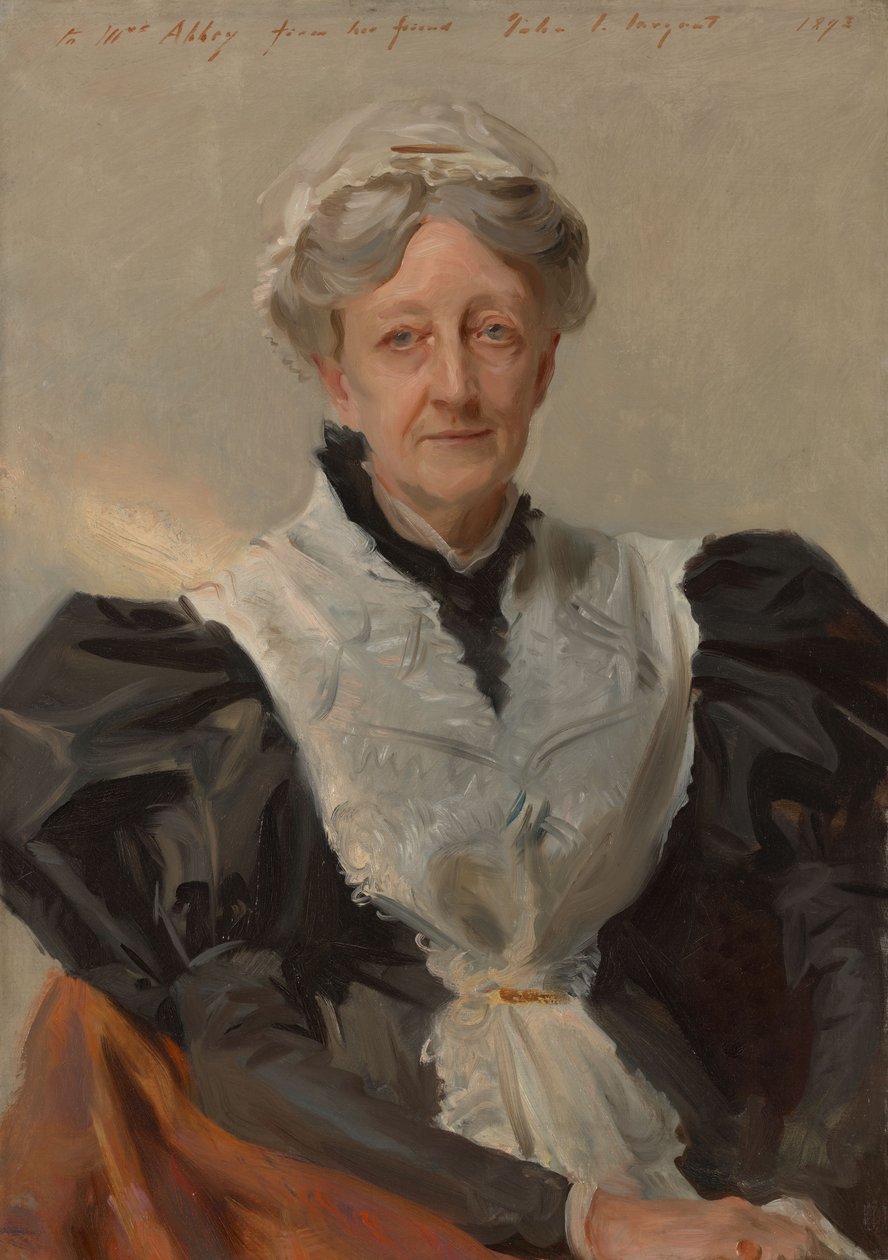 Mary Eliza Mead (nata Mary Eliza Scribner, 1822–1896) da John Singer Sargent