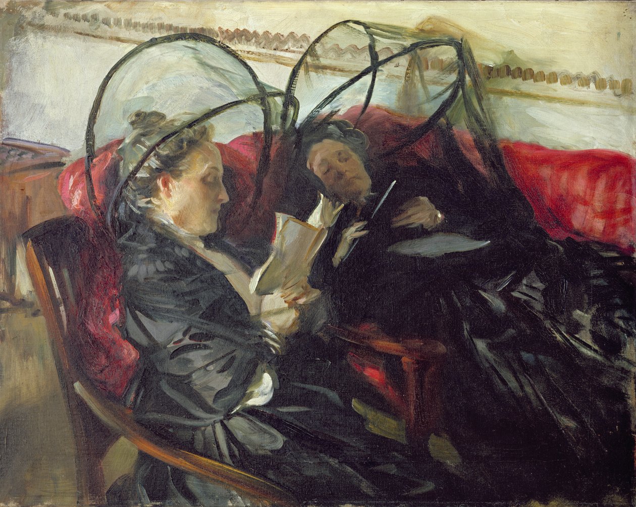 Zanzariere, 1908 da John Singer Sargent