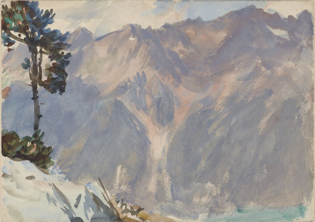 Scena montana da John Singer Sargent