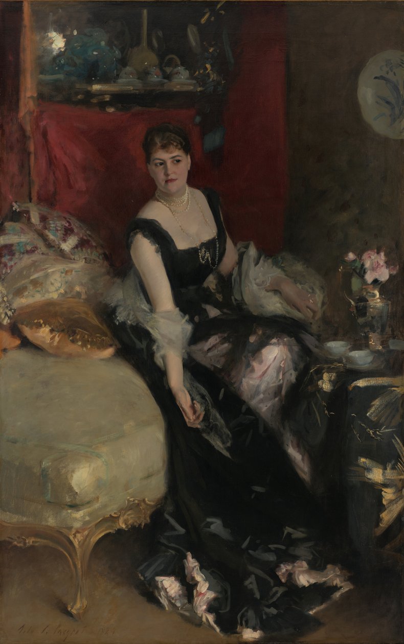 Signora Kate A. Moore da John Singer Sargent