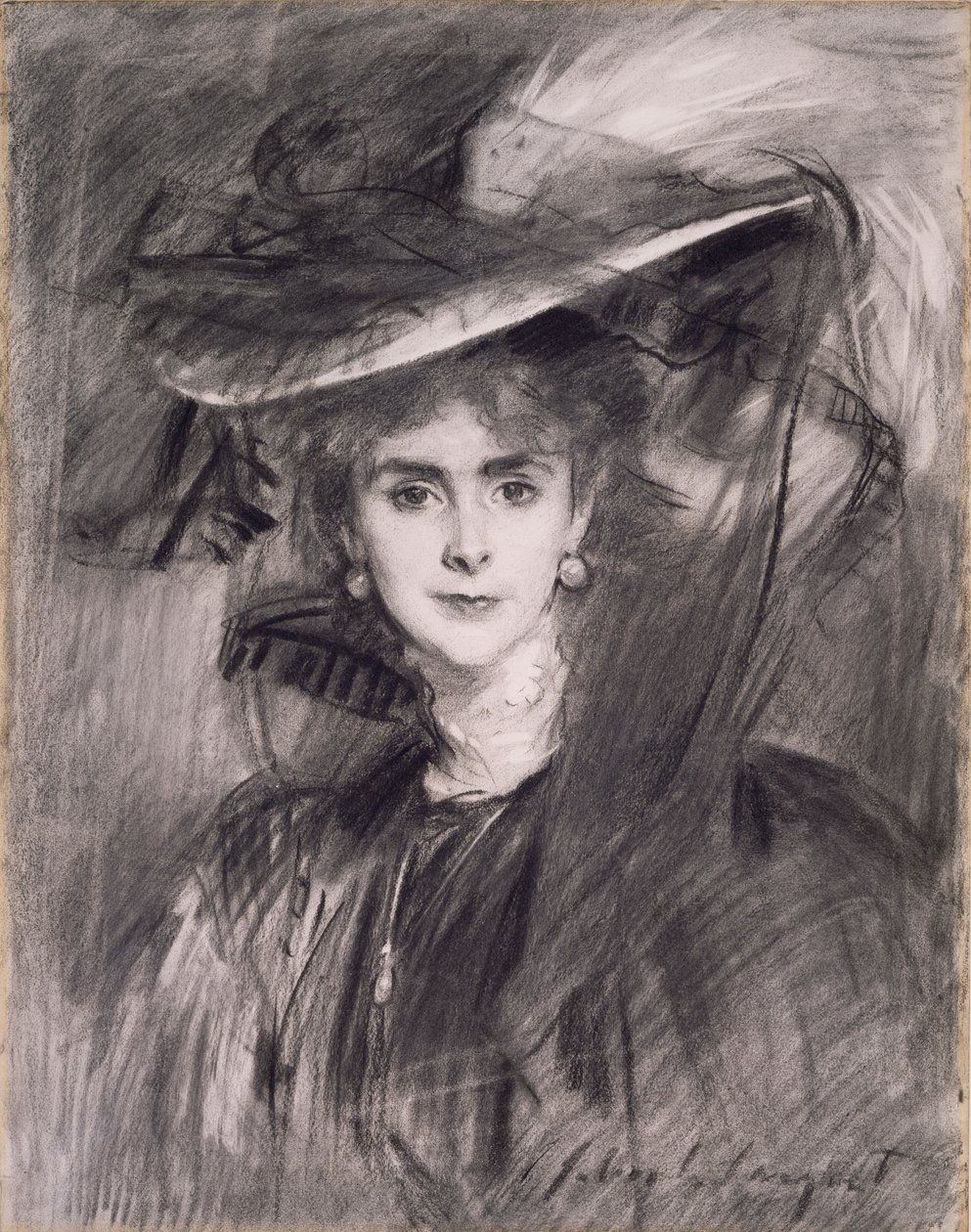 Olga, baronessa de Meyer da John Singer Sargent