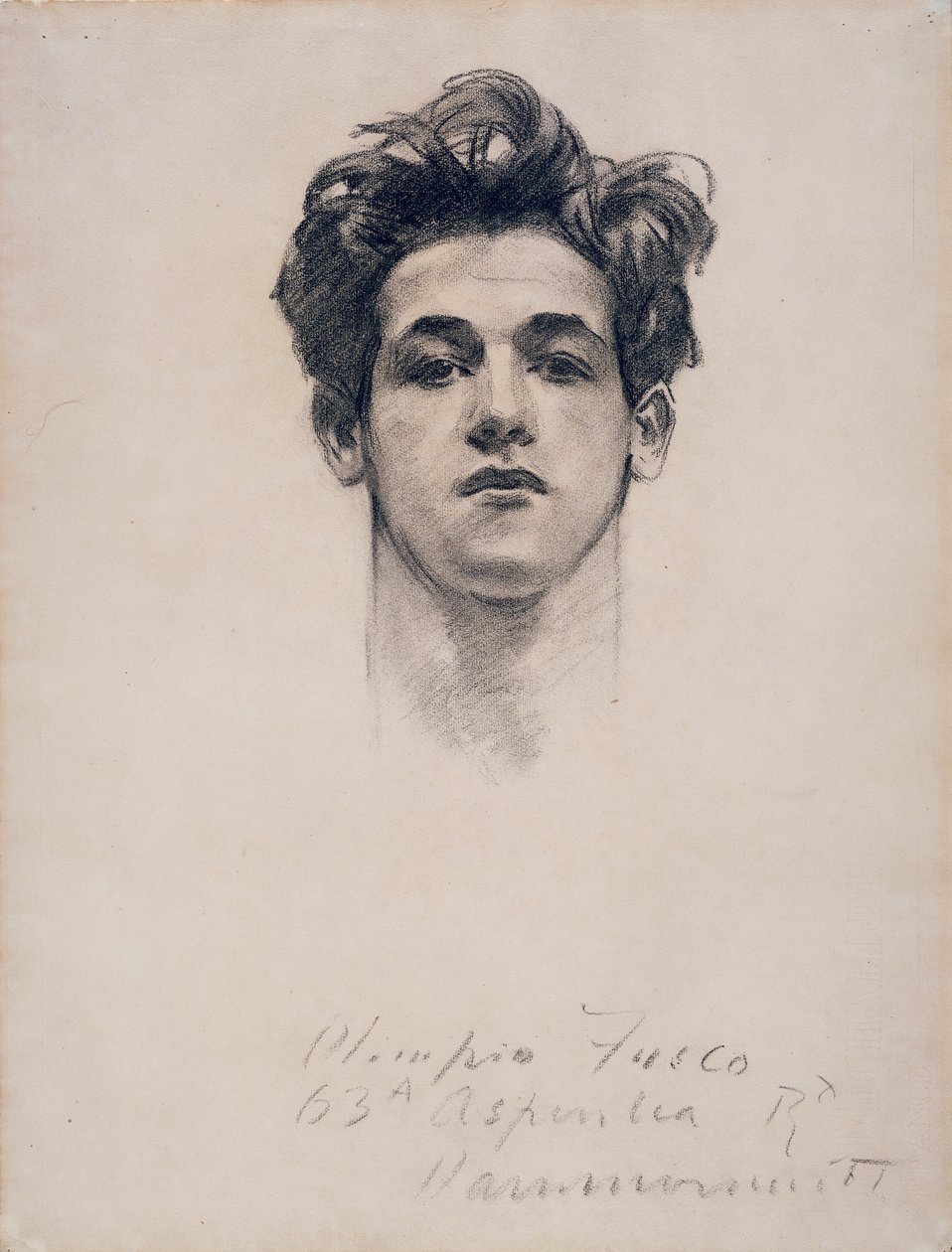 Olimpio Fusco, c.1900-10 da John Singer Sargent