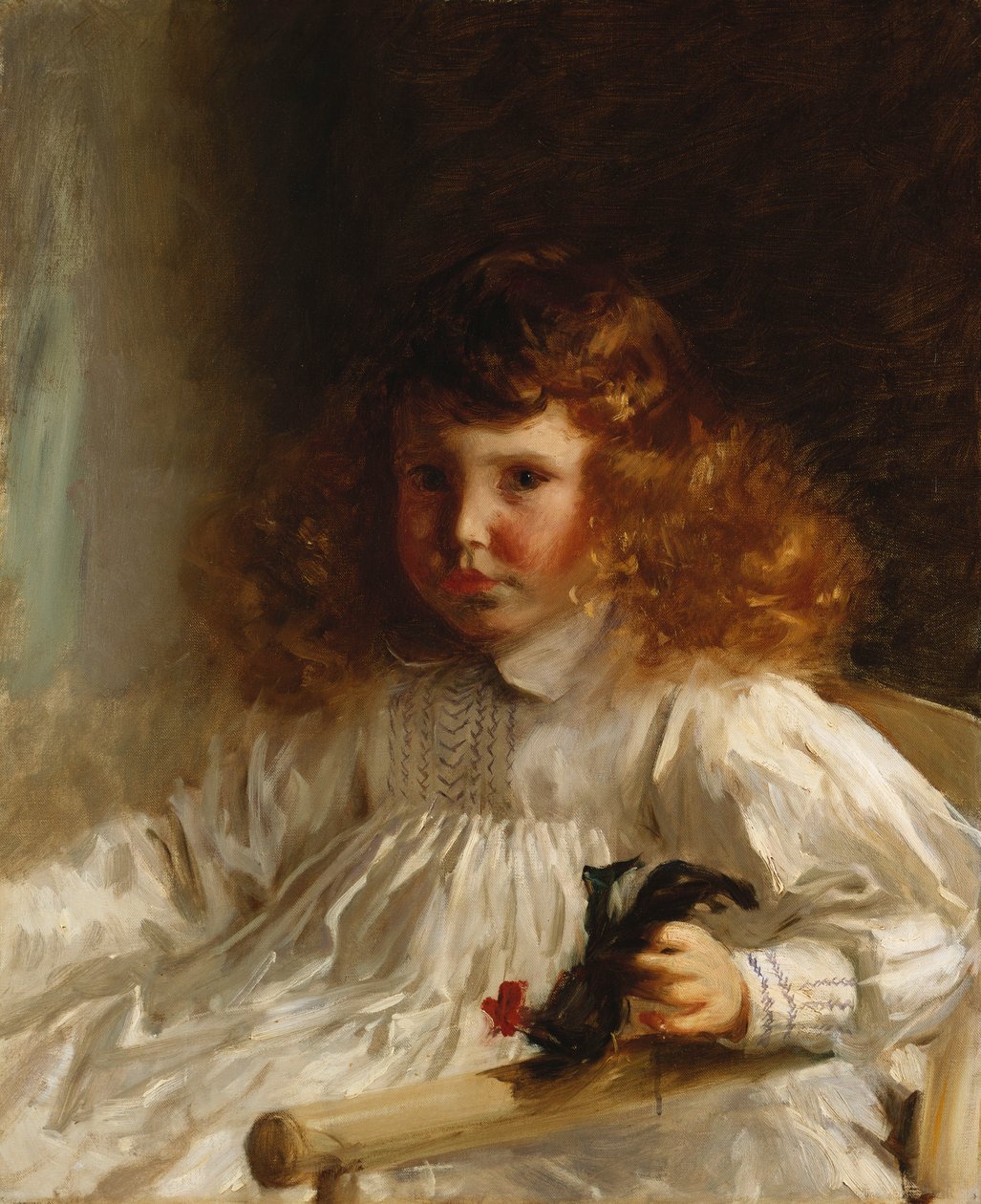 Ritratto di Leroy King da Ragazzo da John Singer Sargent