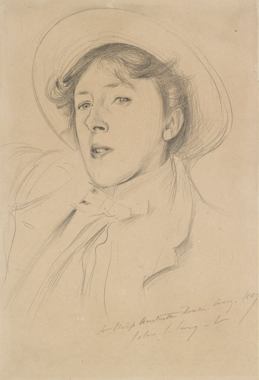 Ritratto di Vernon Lee da John Singer Sargent