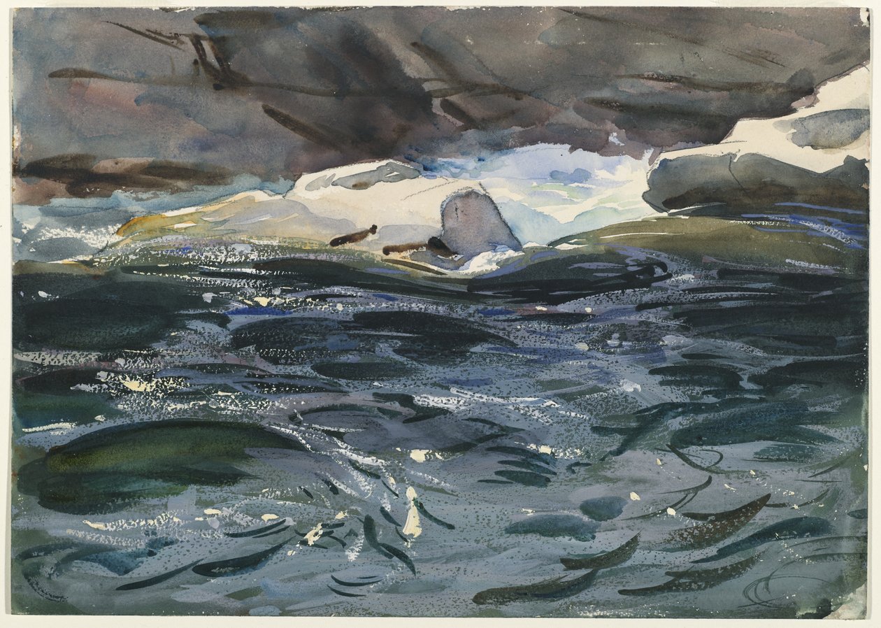 Fiume Salmon, 1901 da John Singer Sargent