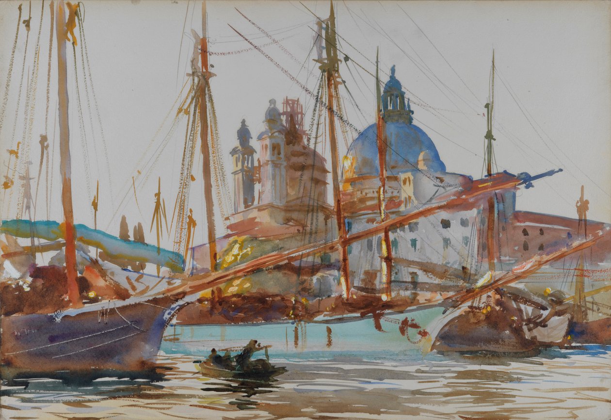 Santa Maria della Salute a Venezia, ca 1904-1906 da John Singer Sargent