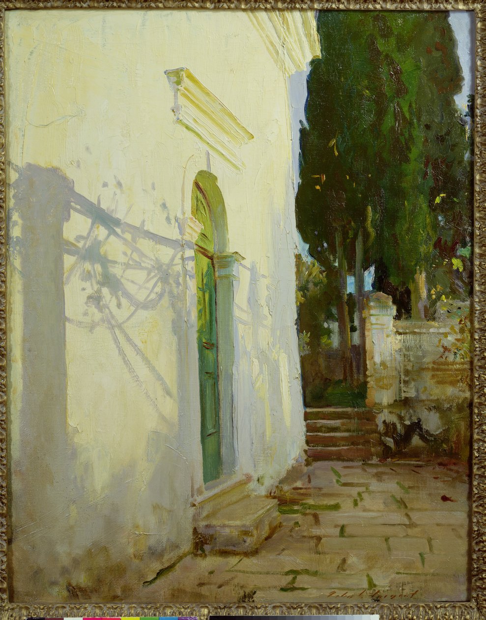 Ombre su un muro a Corfù da John Singer Sargent