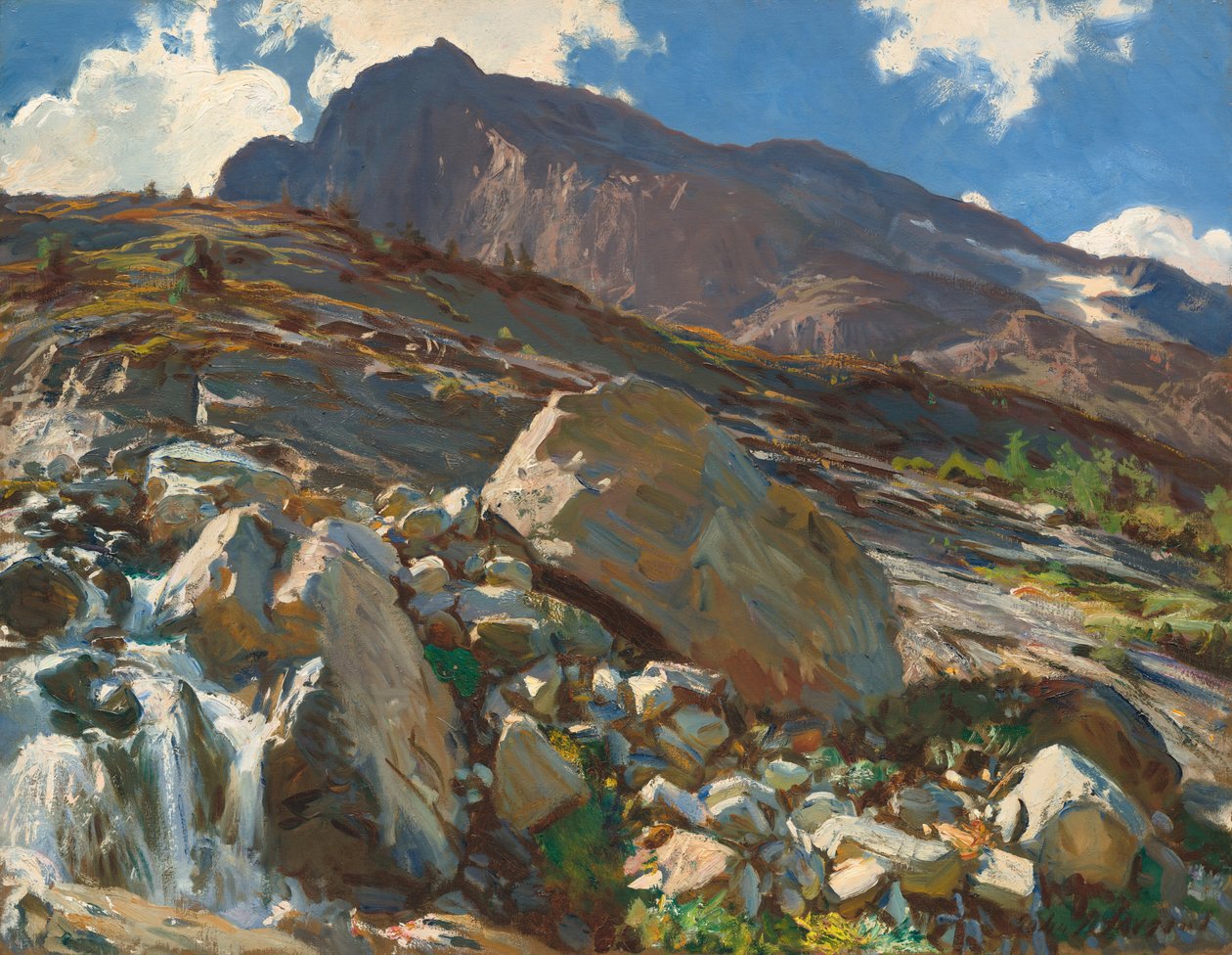 Passo del Sempione da John Singer Sargent