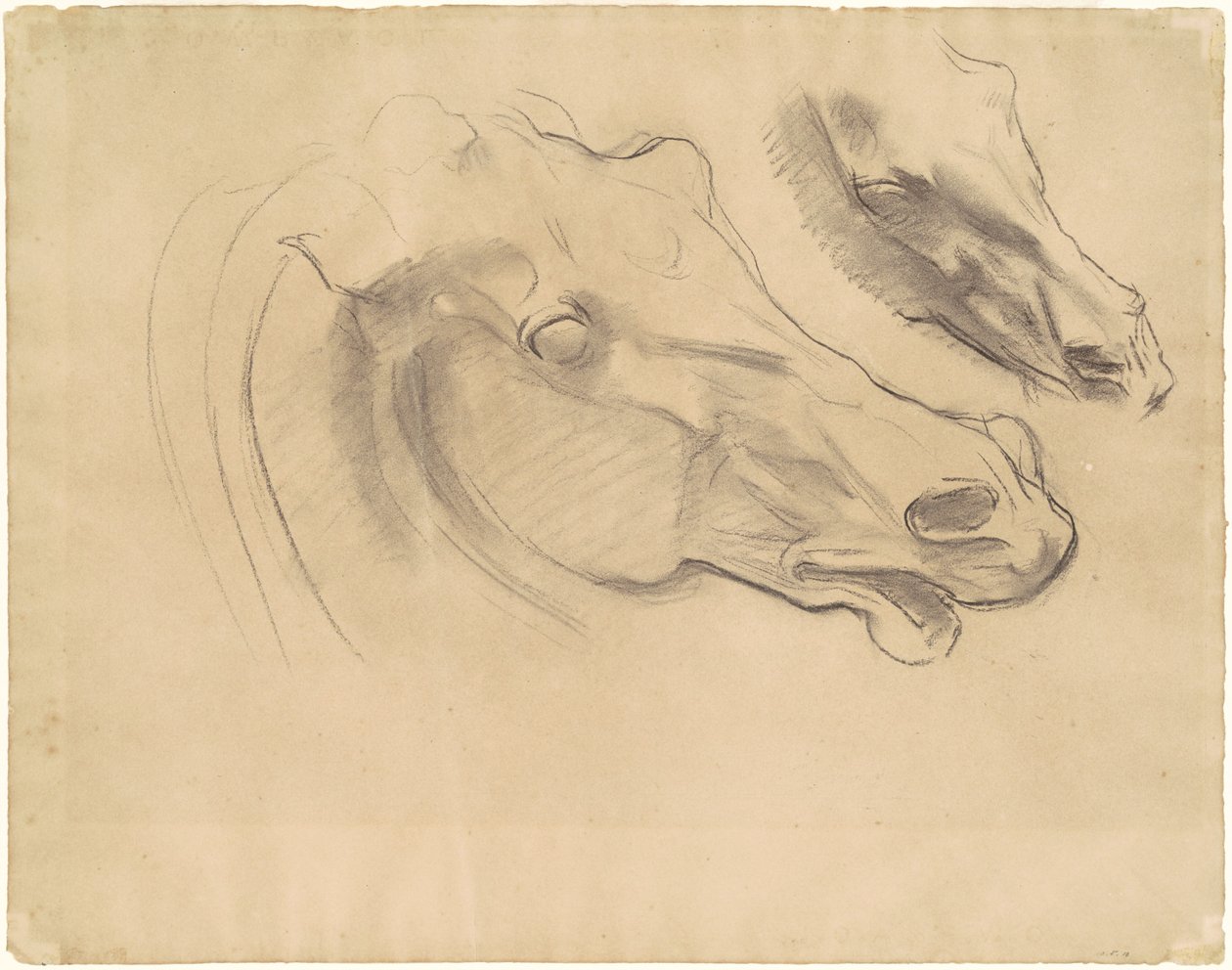 Studi per "Apollo nel Suo Carro con le Ore" da John Singer Sargent