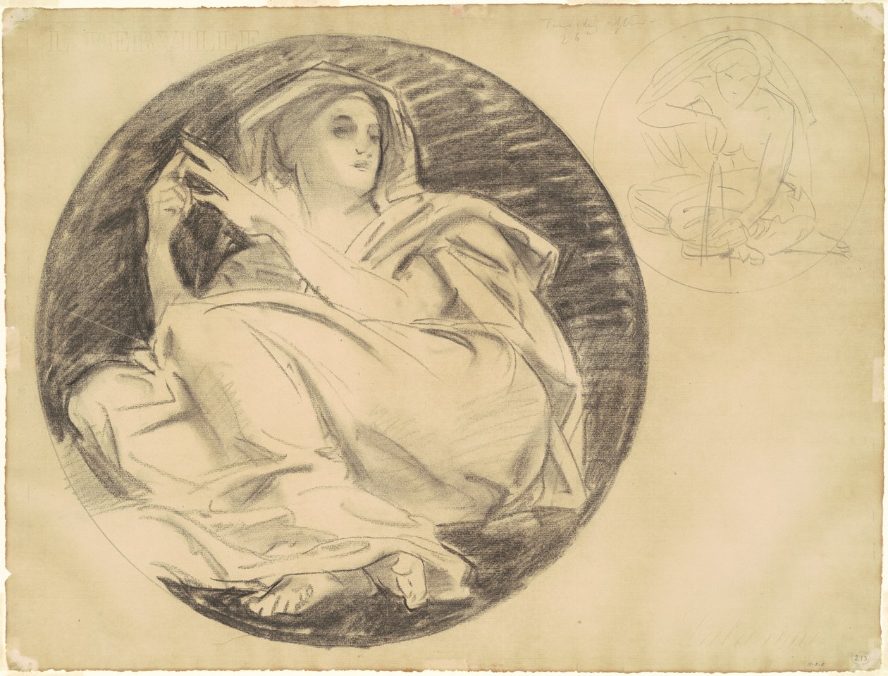 Studi per Astronomia, c. 1921 da John Singer Sargent