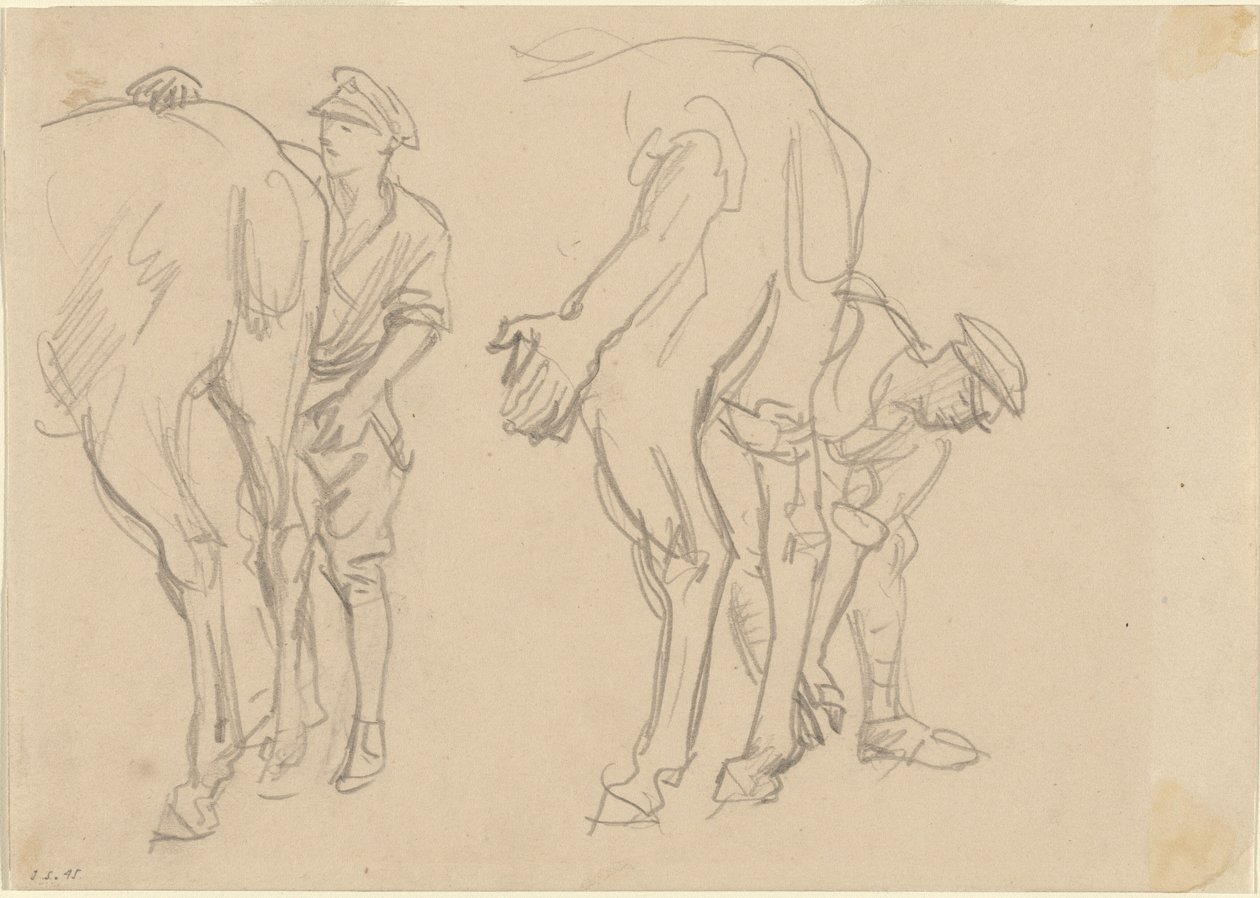 Studi per Scots Grey da John Singer Sargent