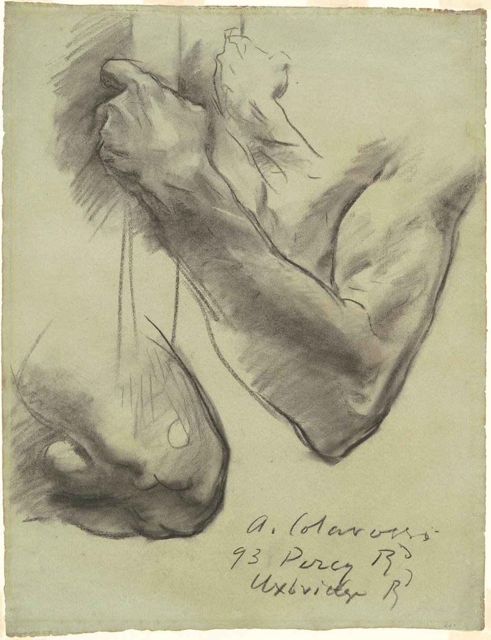 Studi per "Trionfo della religione" da John Singer Sargent