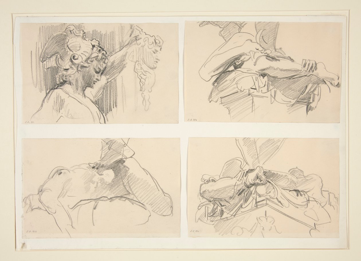 Studi di Cellini da John Singer Sargent