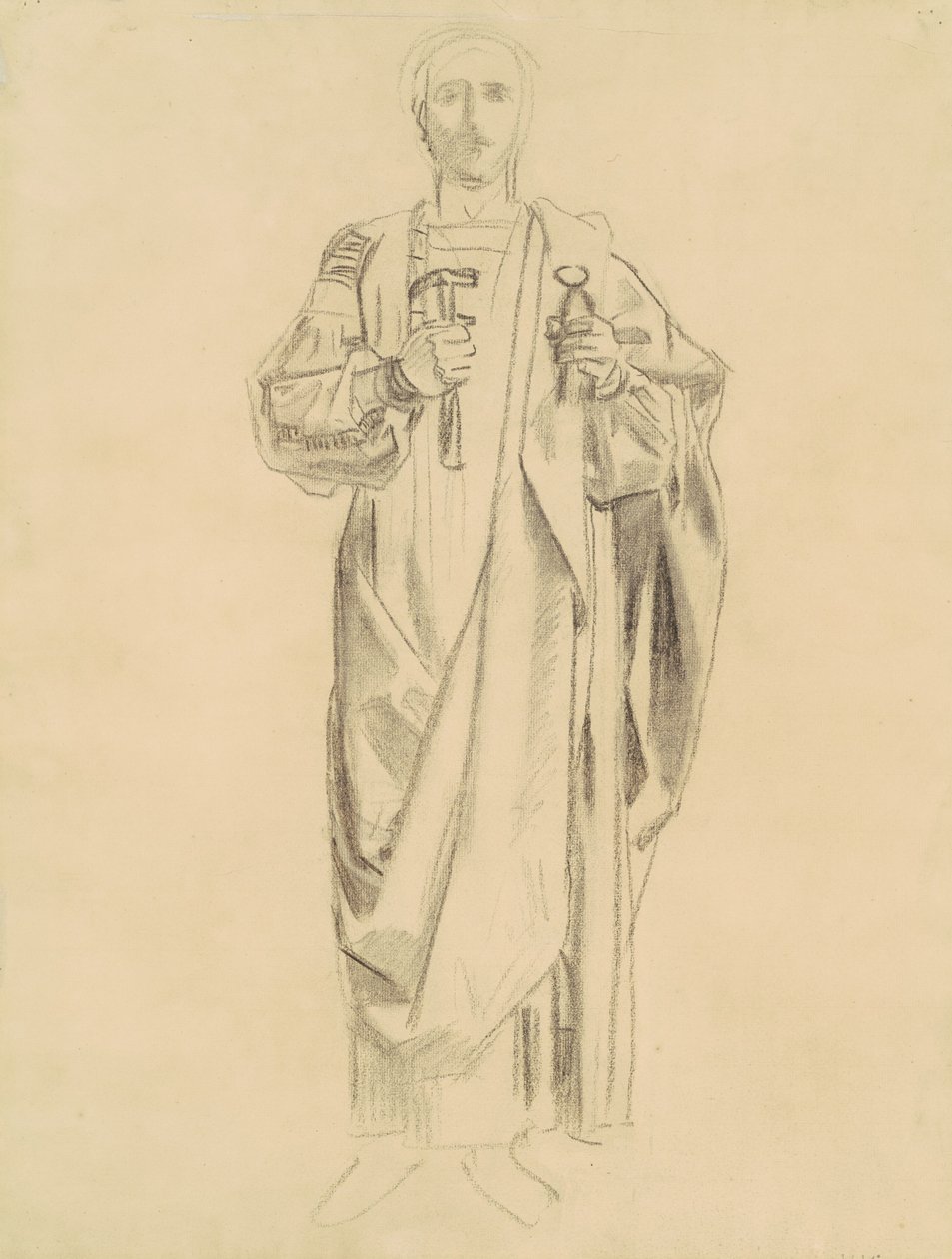 Studio per Dogma della Redenzione: Fregio di Angeli [recto], 1895-1903 da John Singer Sargent