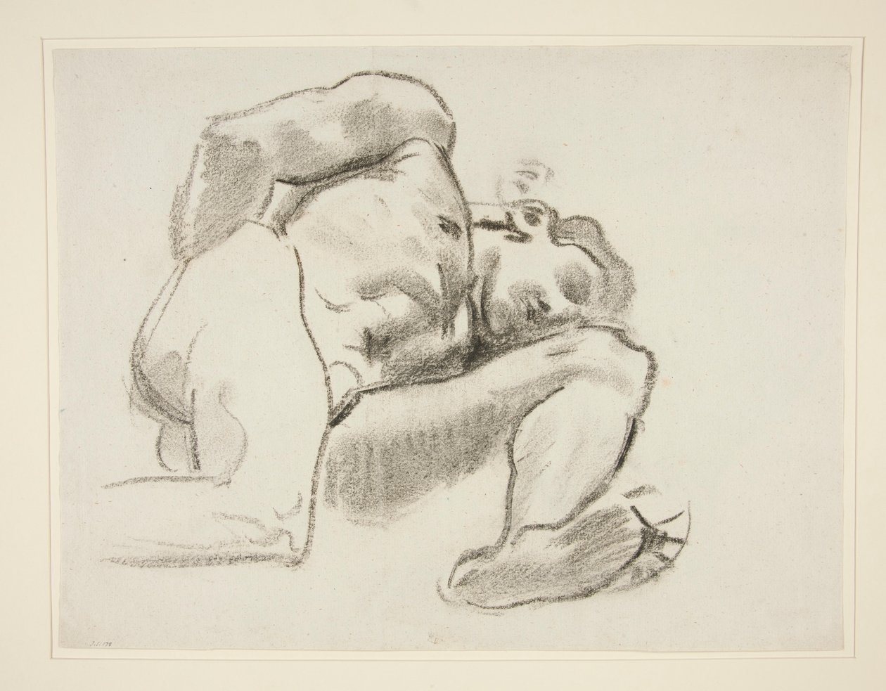 Studio per Prometeo, rondel, Rotonda, Museo delle Belle Arti di Boston da John Singer Sargent