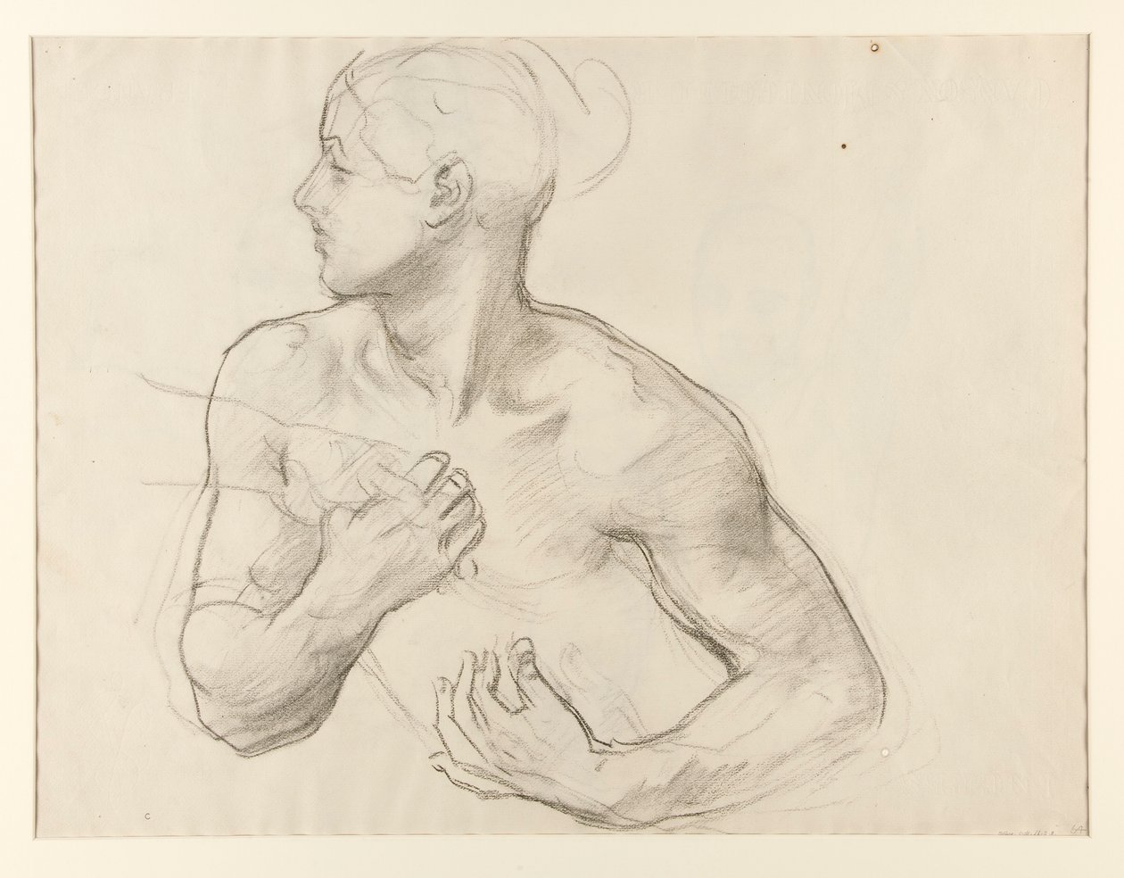 Studio di Clitennestra per Oreste inseguito dalle Furie, murale, Scalinata, Museo delle Belle Arti, Boston da John Singer Sargent