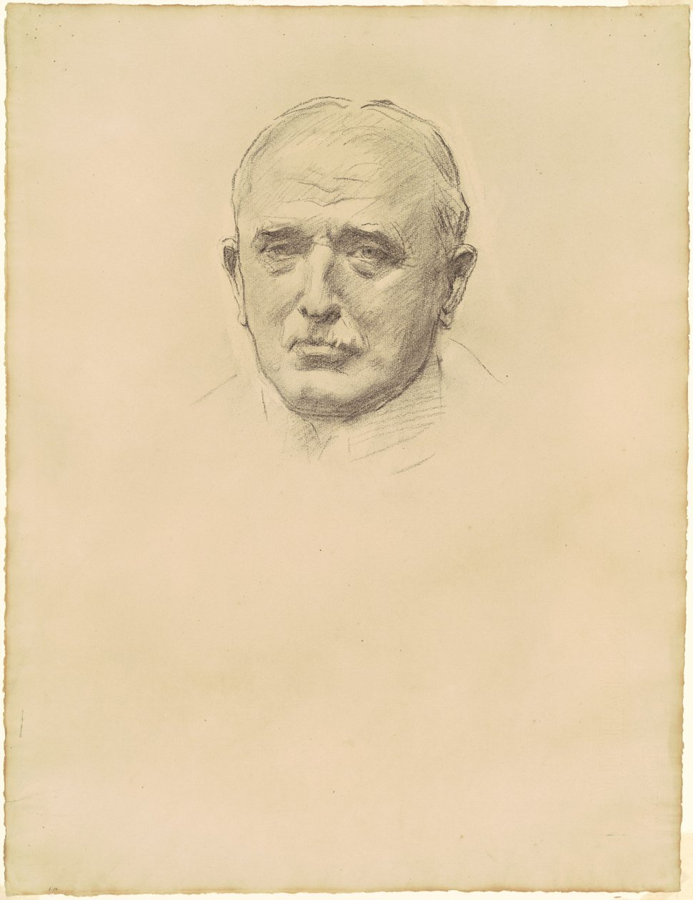 Studio del maresciallo di campo John French per "Ufficiali generali della prima guerra mondiale" da John Singer Sargent
