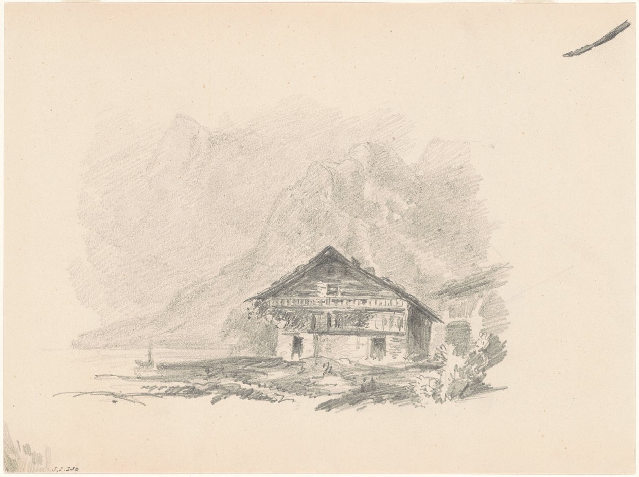 Chalet svizzero, 1869 da John Singer Sargent