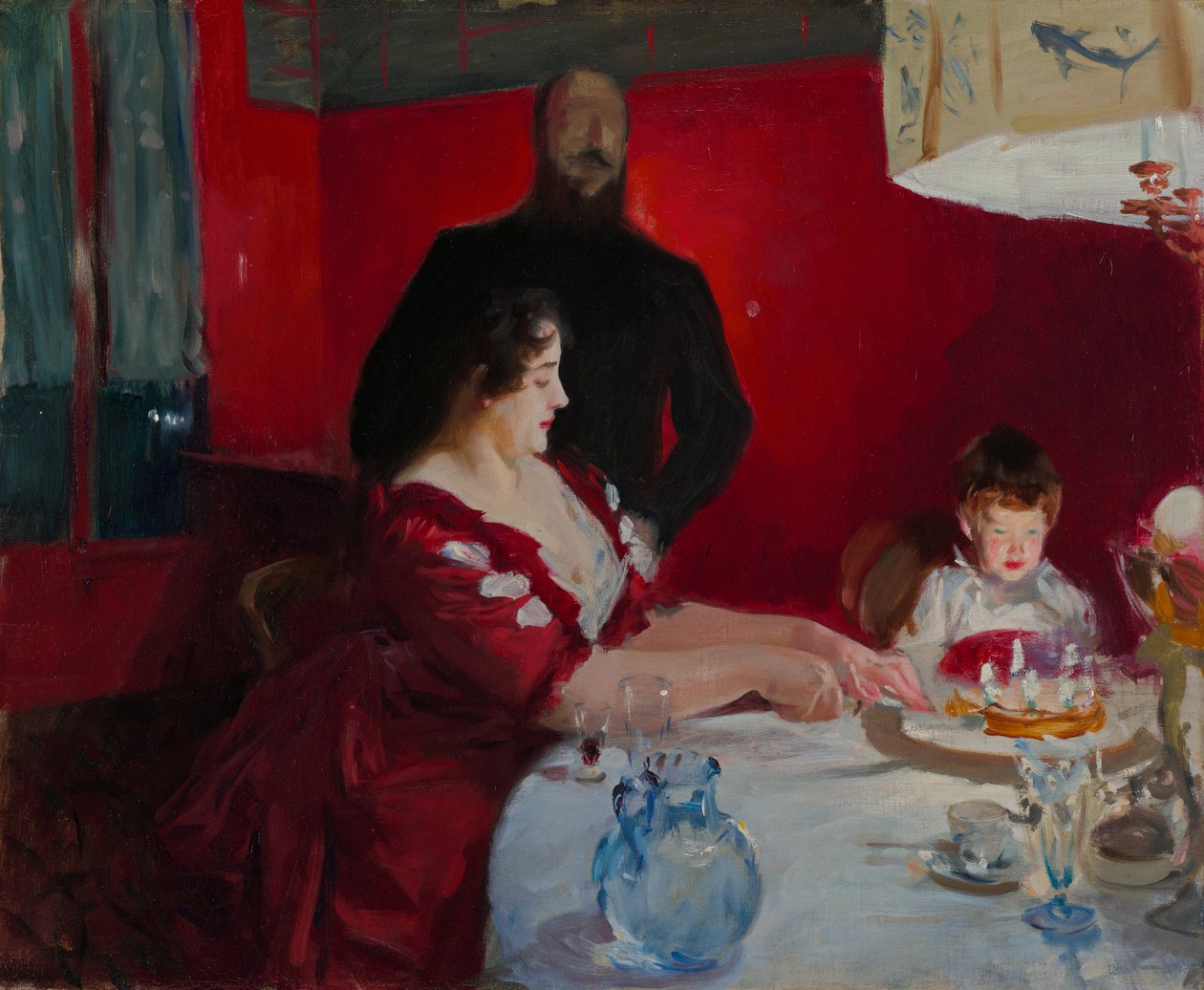 La festa di compleanno da John Singer Sargent