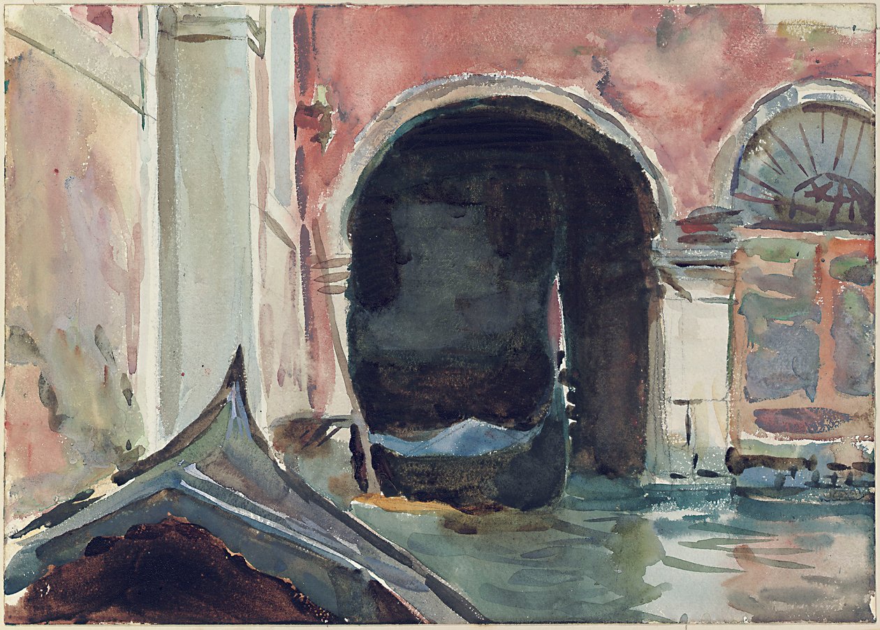 Canale veneziano da John Singer Sargent