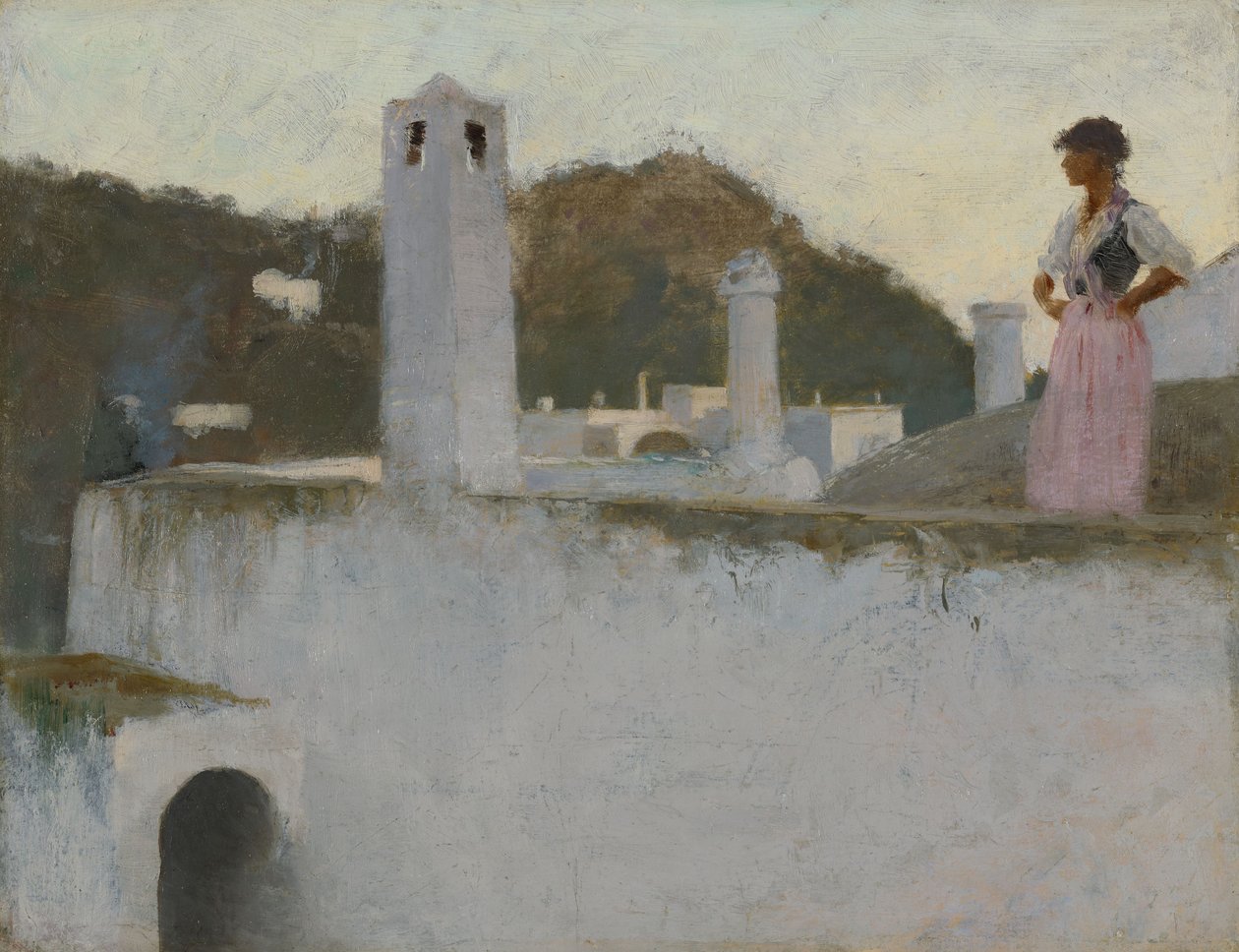 Veduta di Capri da John Singer Sargent