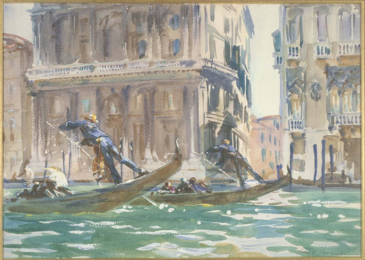 Veduta di Venezia da John Singer Sargent