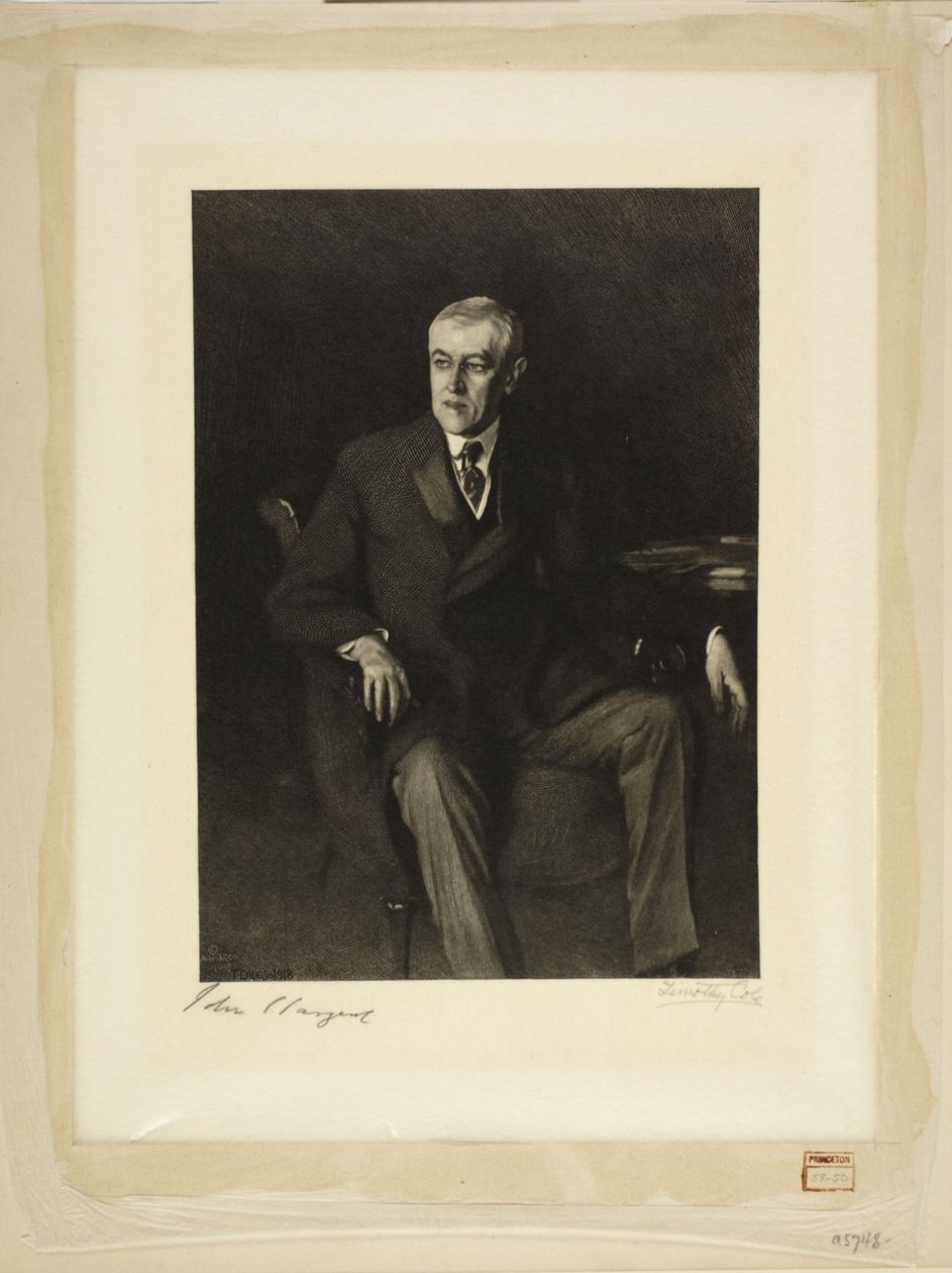 Woodrow Wilson da John Singer Sargent
