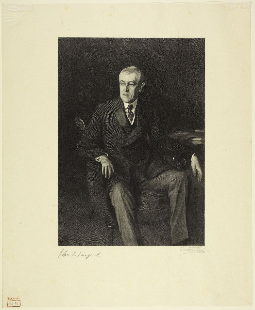 Woodrow Wilson da John Singer Sargent