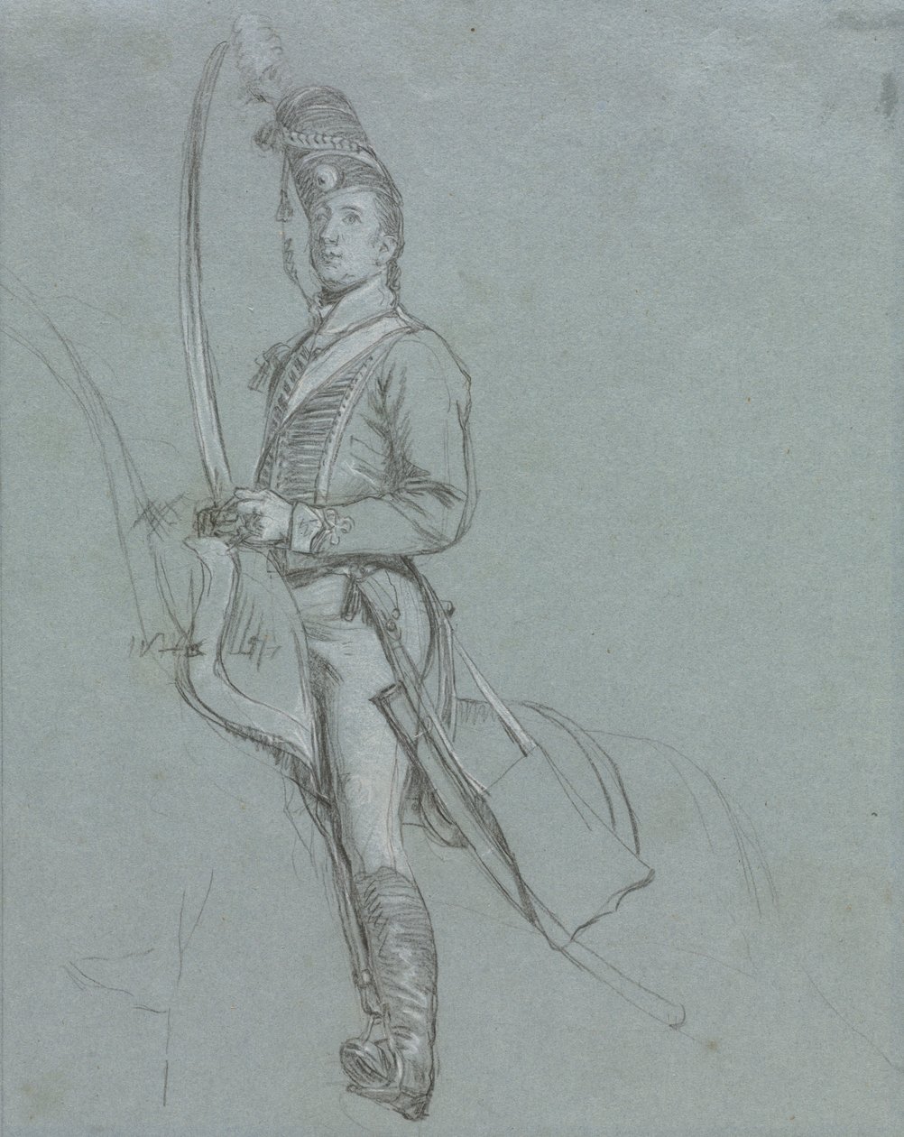 Un ufficiale ussaro a cavallo, 1812 da John Singleton Copley