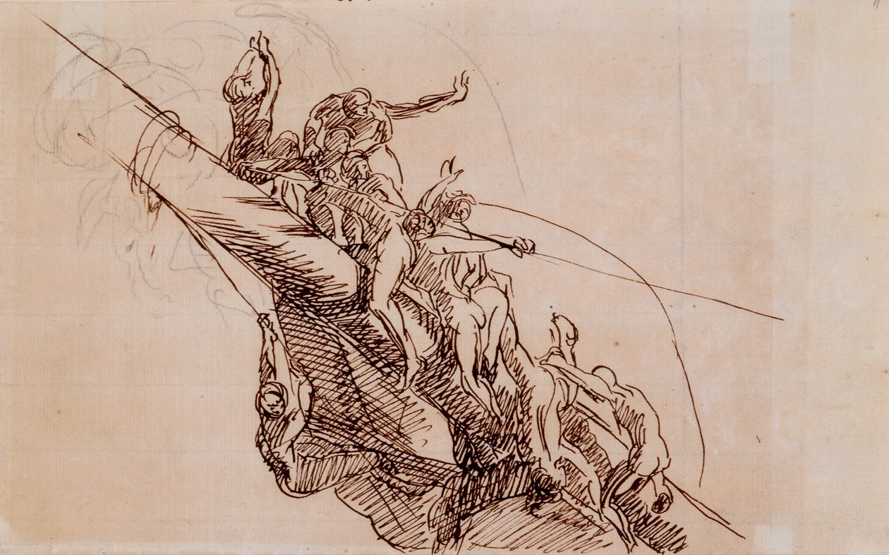 Figure aggrappate ai relitti da John Singleton Copley
