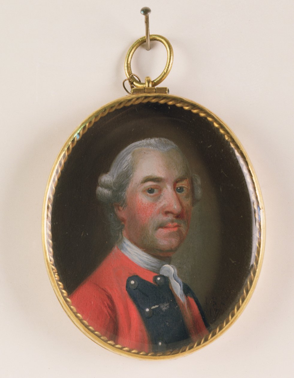 Ritratto in miniatura di Sir John St. Clair da John Singleton Copley