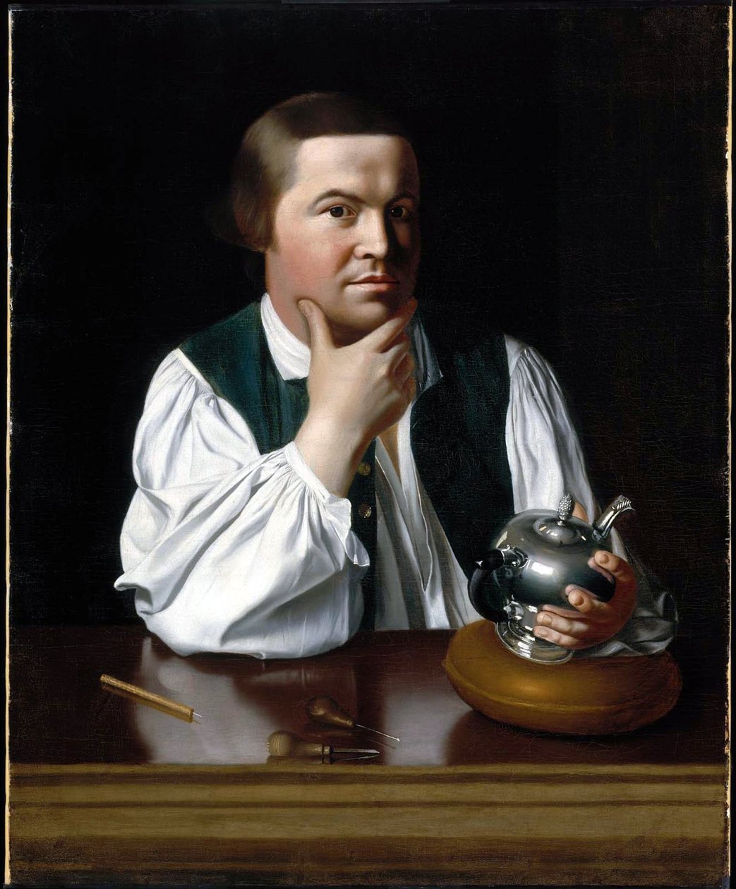 Ritratto di Paul Revere da John Singleton Copley