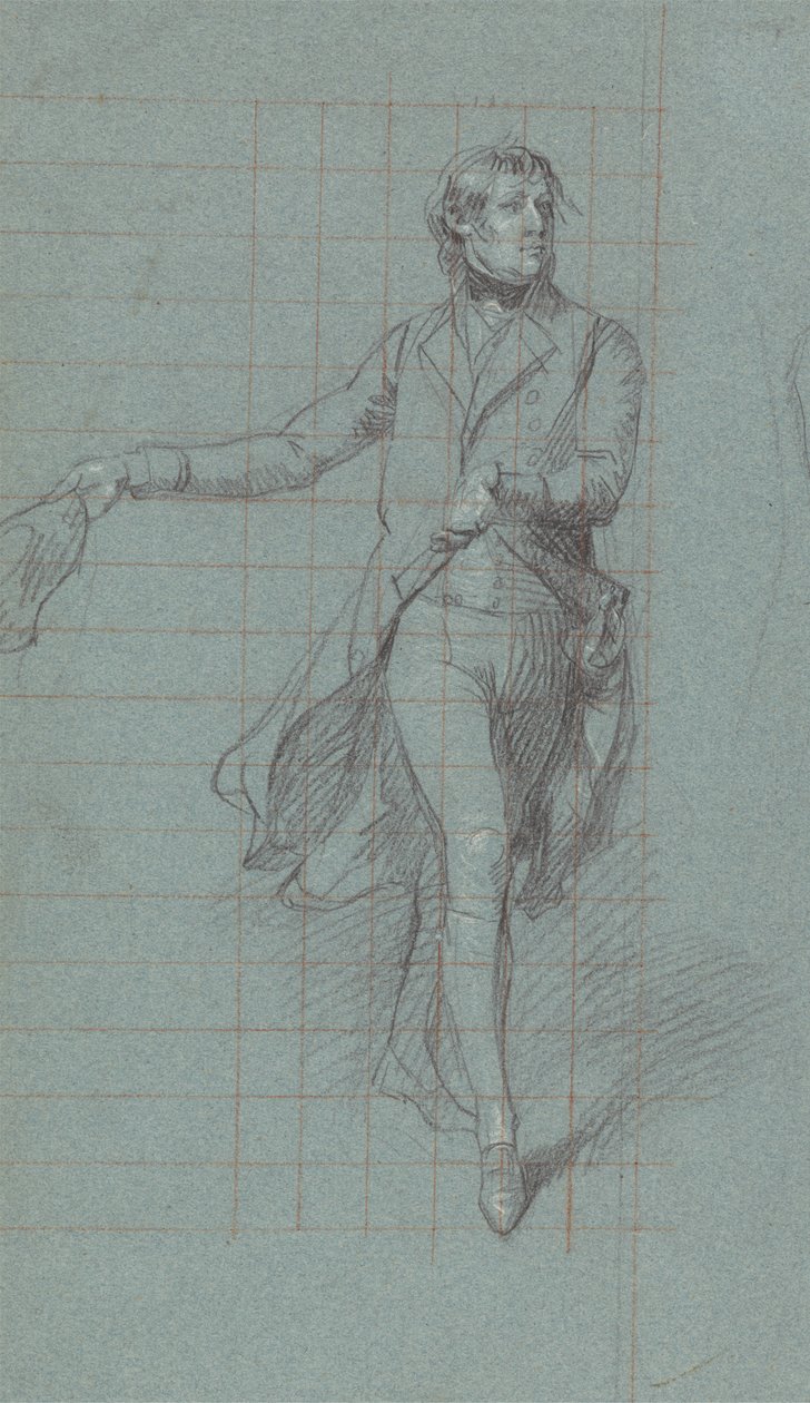 Studio per il capitano William George Fairfax per il dipinto "La vittoria di Lord Duncan" da John Singleton Copley