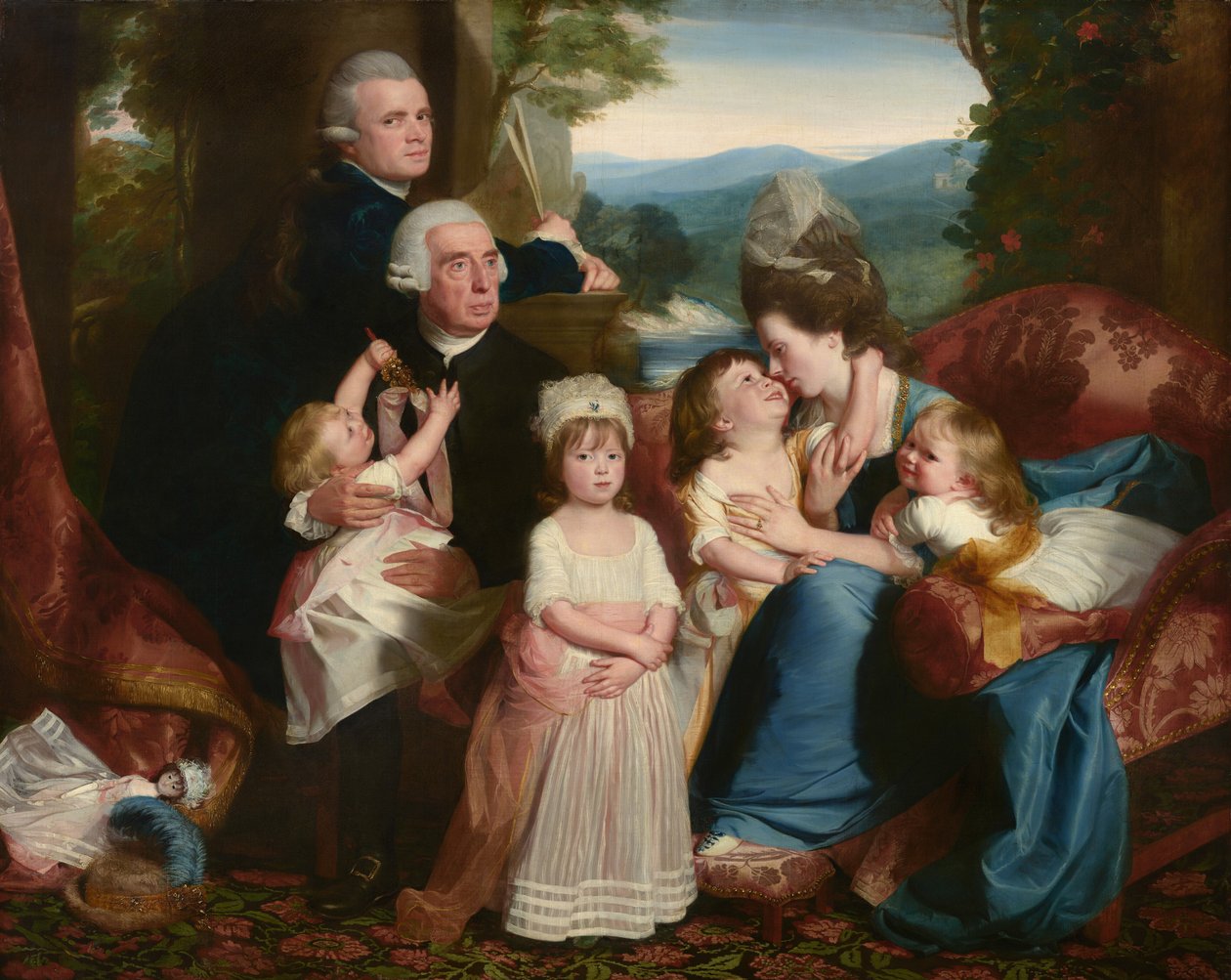 La famiglia Copley da John Singleton Copley