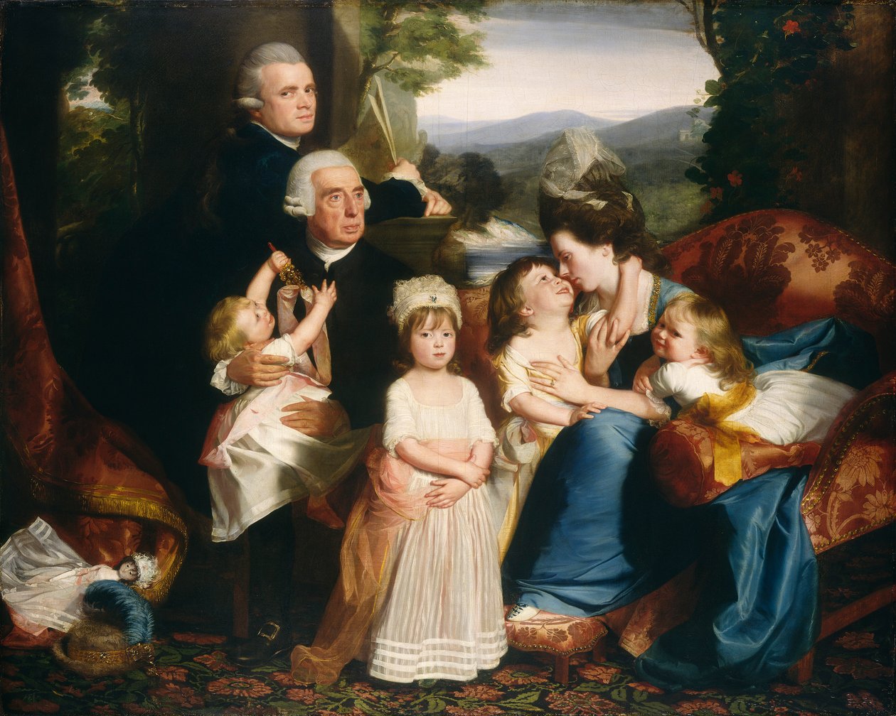 La famiglia Copley da John Singleton Copley