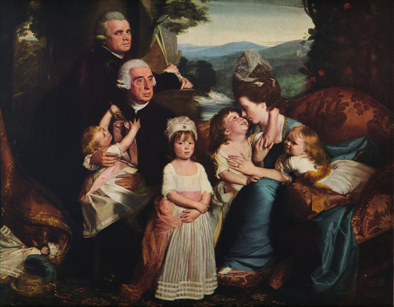La famiglia Copley, 1776-1777 da John Singleton Copley