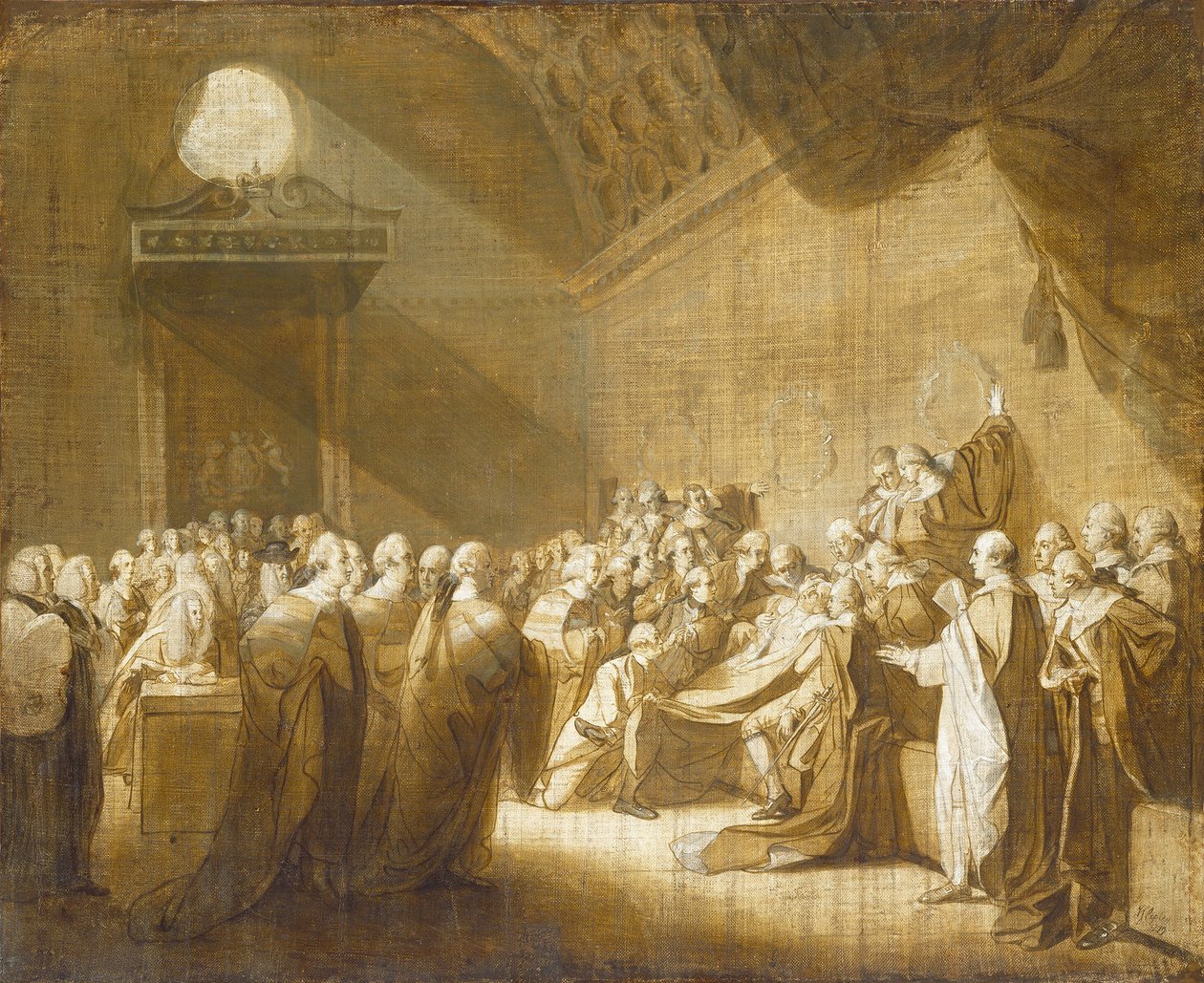 La morte del Conte di Chatham, 1779 da John Singleton Copley