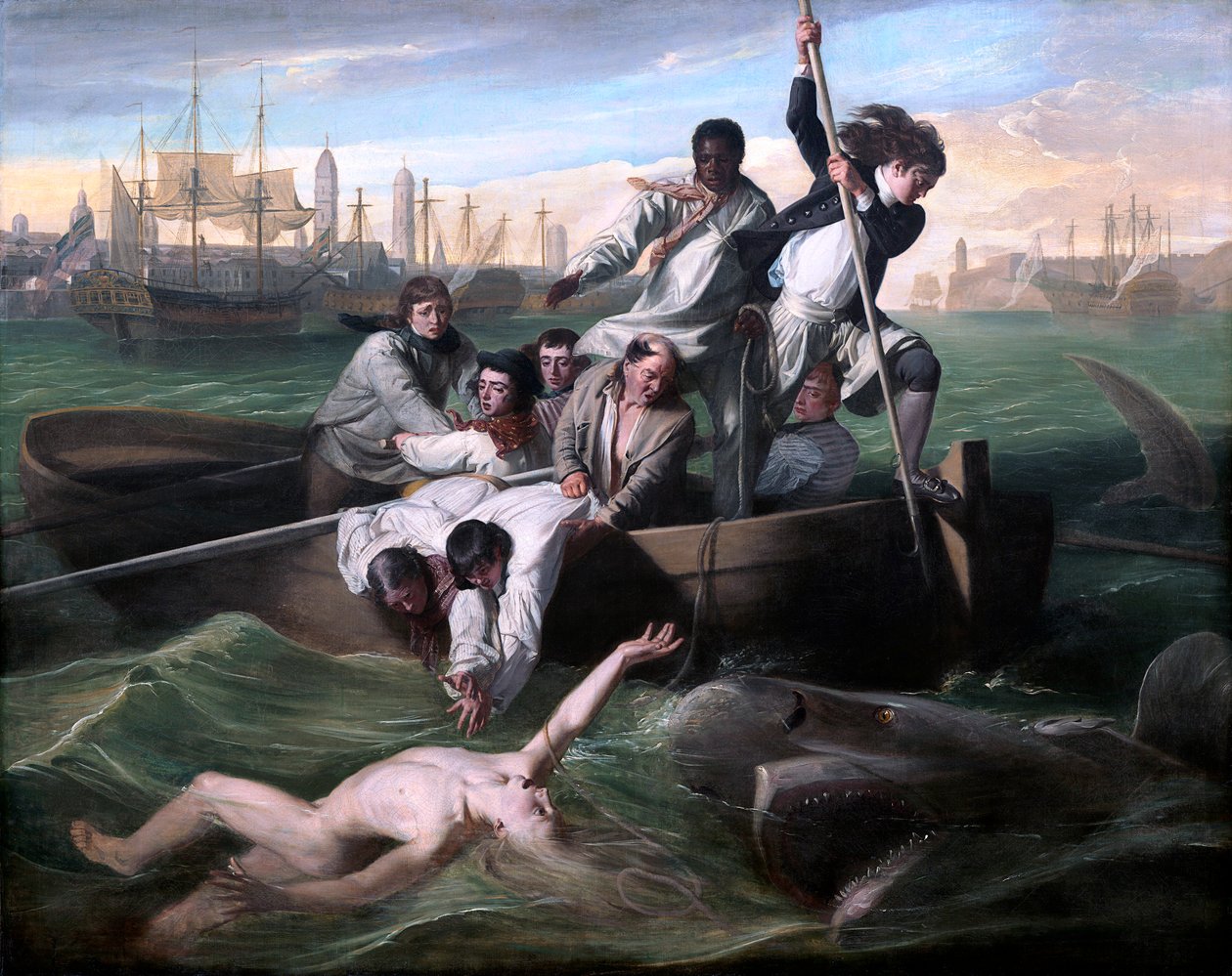 Watson e lo squalo da John Singleton Copley