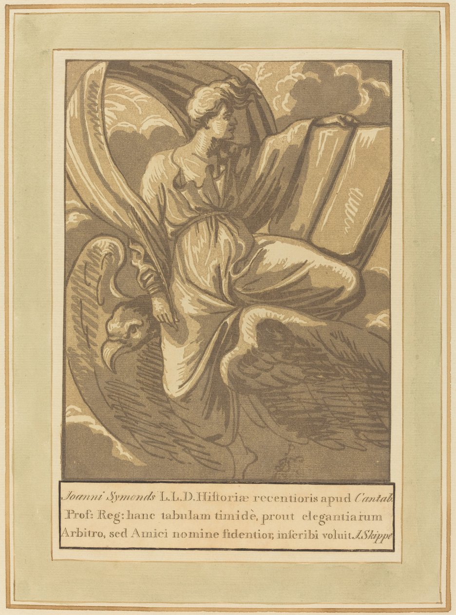 San Giovanni Evangelista da John Skippe after Parmigianino