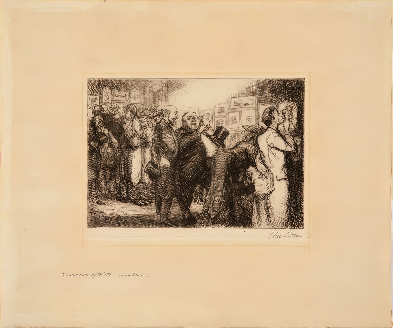 Connaisseurs di stampe da John French Sloan