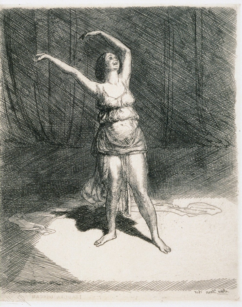 Isadora Duncan da John French Sloan